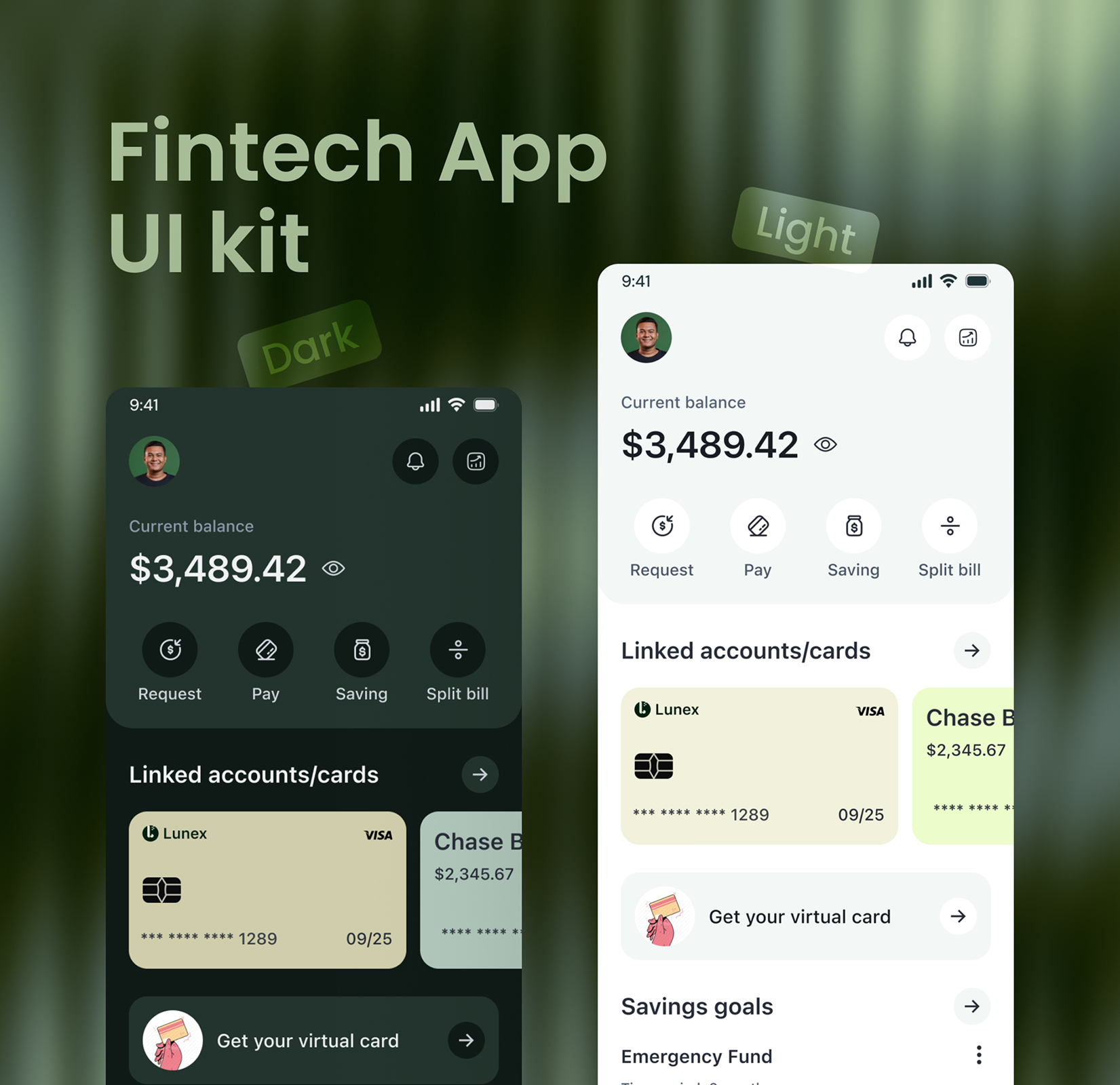 Lunex - Fintech mobile app